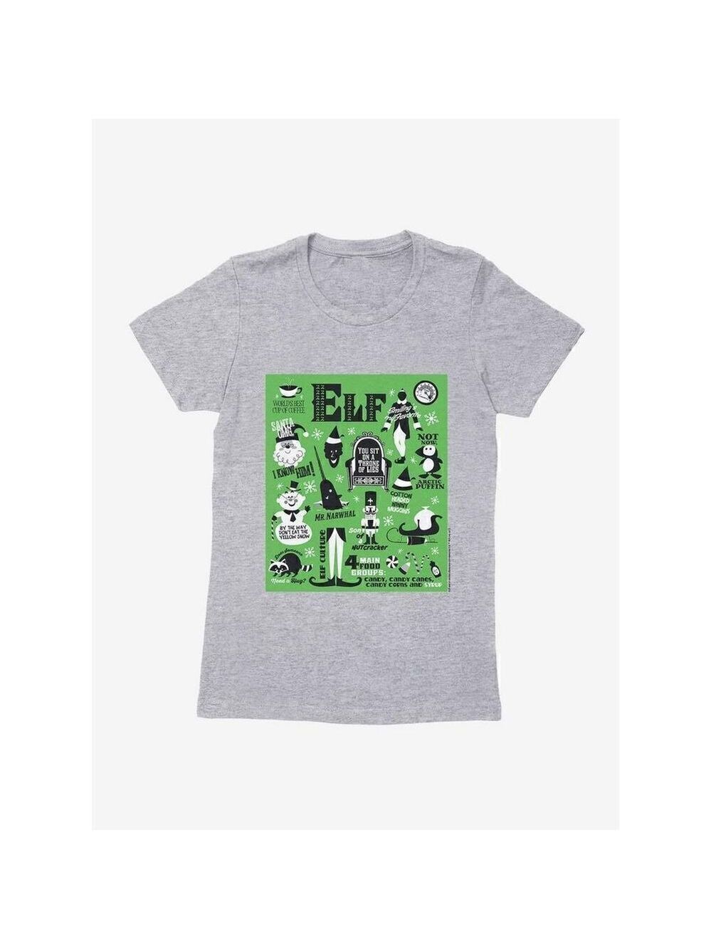 Elf Classic Icons Womens T-Shirt (Lg)